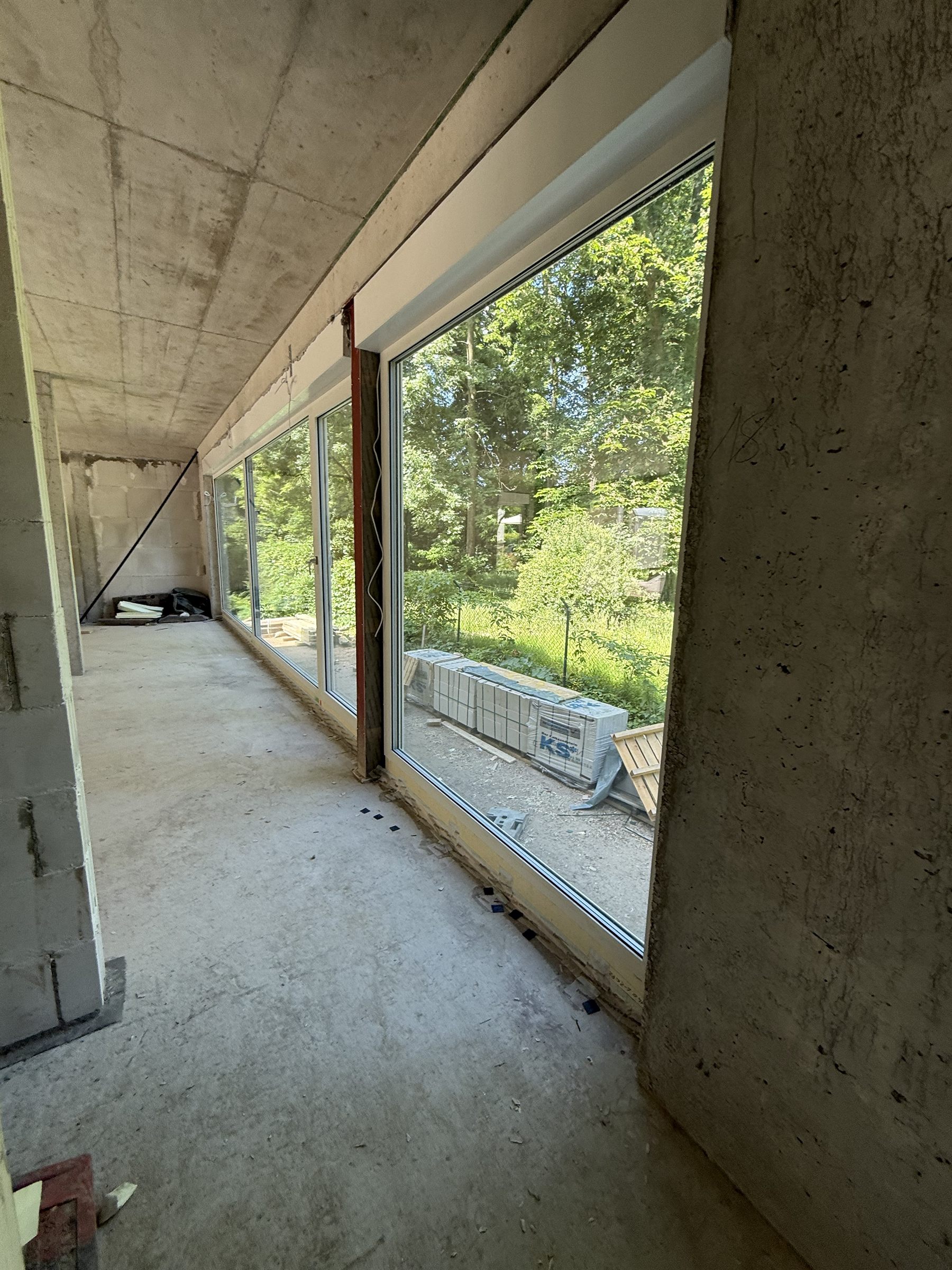 Moderne Eckverglasung